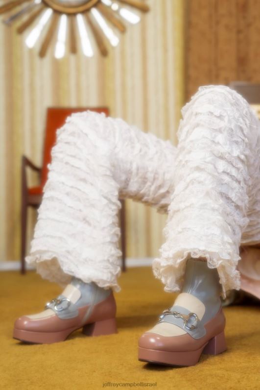 il Jeffrey Campbell מכין משאבת פלטפורמה נשים גוון חום אפור NN6N61256