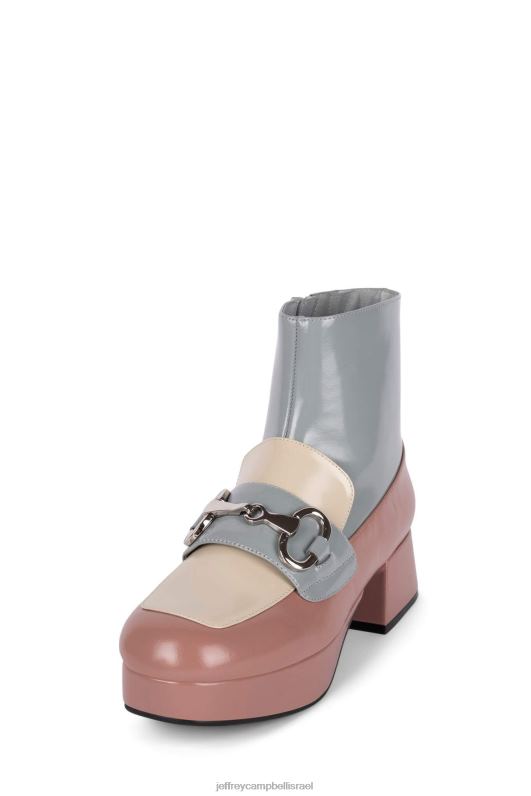 il Jeffrey Campbell מכין משאבת פלטפורמה נשים כחול שמנת סגול NN6N61257