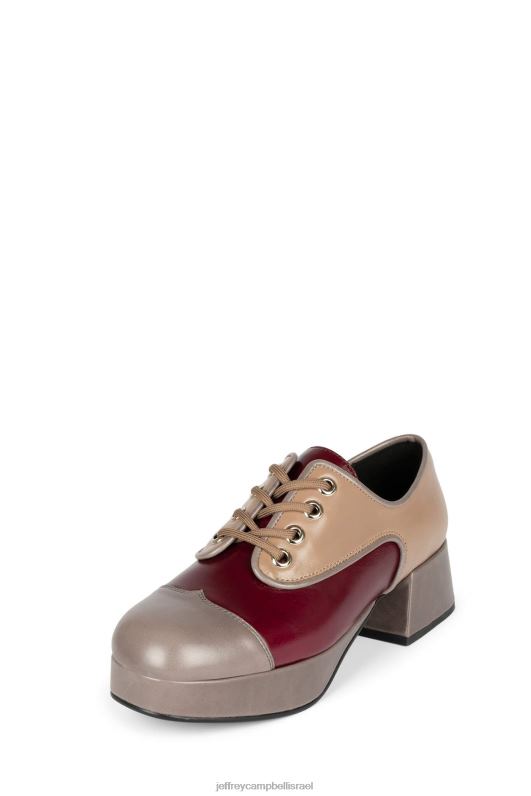 il Jeffrey Campbell בית ספר משאבת פלטפורמה נשים בז' סגול אפור NN6N61258