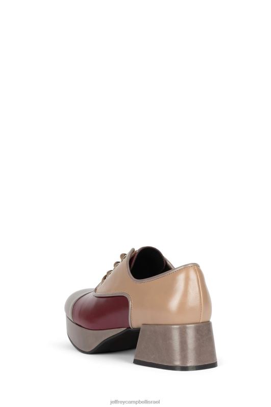 il Jeffrey Campbell בית ספר משאבת פלטפורמה נשים בז' סגול אפור NN6N61258