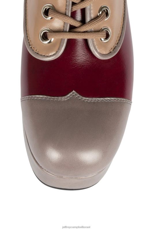 il Jeffrey Campbell בית ספר משאבת פלטפורמה נשים בז' סגול אפור NN6N61258