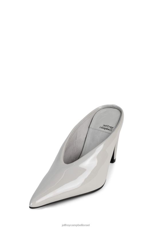 il Jeffrey Campbell זמזום משאבת עקב נשים פטנט אפור NN6N6125