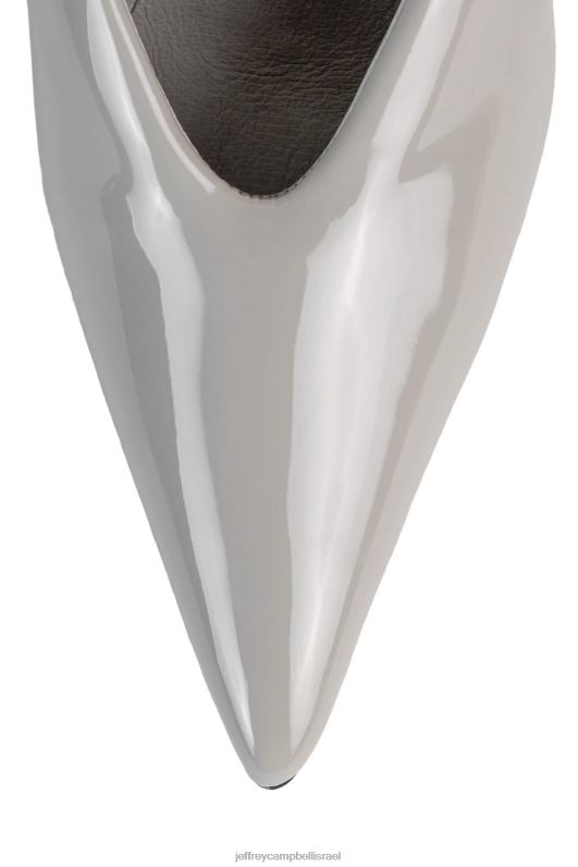 il Jeffrey Campbell זמזום משאבת עקב נשים פטנט אפור NN6N6125