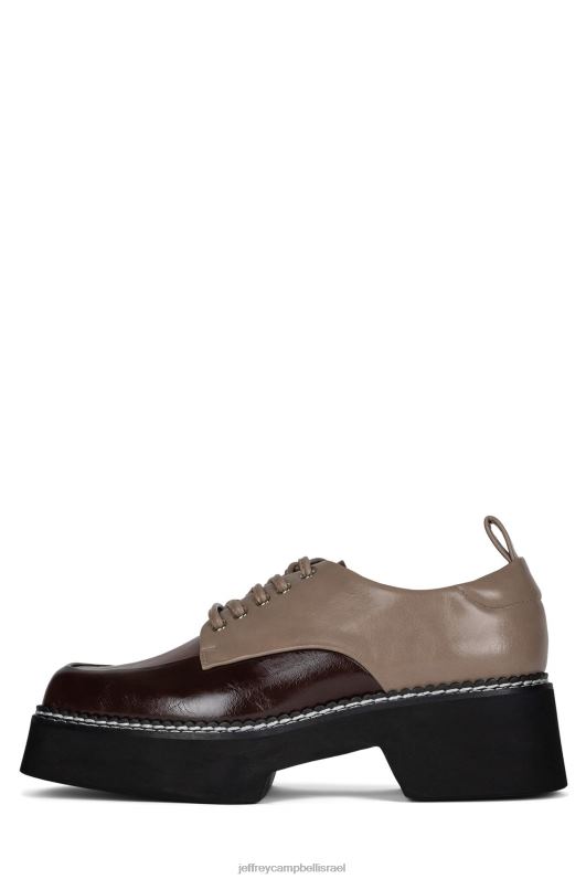 il Jeffrey Campbell סֵפֶר משאבת פלטפורמה נשים מולטי שזוף חום NN6N61260