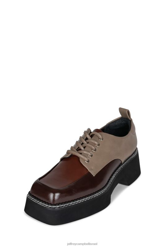 il Jeffrey Campbell סֵפֶר משאבת פלטפורמה נשים מולטי שזוף חום NN6N61260