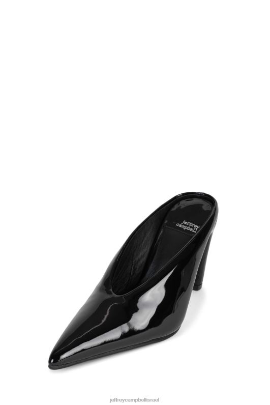 il Jeffrey Campbell זמזום משאבת עקב נשים פטנט שחור NN6N6126