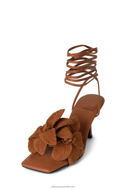 il Jeffrey Campbell מַהוּת סנדל עם עקבים נשים זמש שזוף NN6N6128