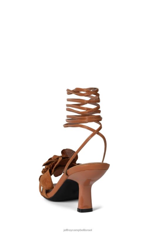 il Jeffrey Campbell מַהוּת סנדל עם עקבים נשים זמש שזוף NN6N6128