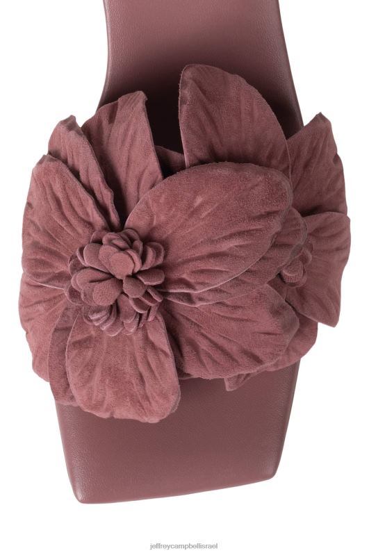 il Jeffrey Campbell מַהוּת סנדל עם עקבים נשים זמש ורוד NN6N6129