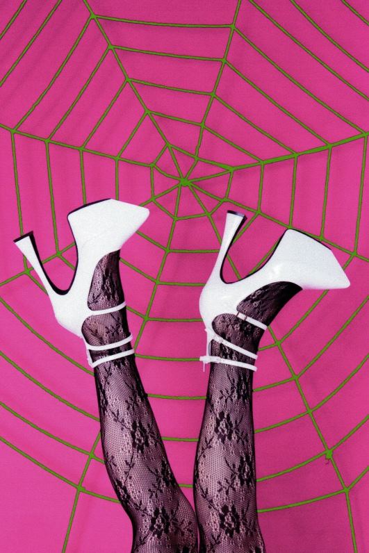 il Jeffrey Campbell בִּיוּן משאבת פלטפורמה נשים פטנט לבן NN6N61309