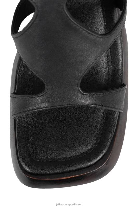 il Jeffrey Campbell לְהַעֲרִיץ סנדל פלטפורמה נשים חום שחור NN6N6131