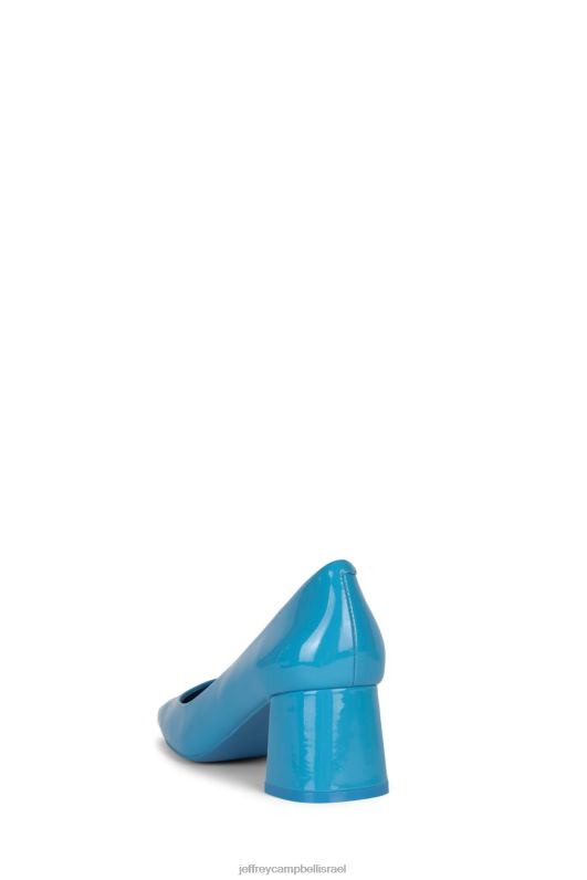 il Jeffrey Campbell איילין משאבת עקב נשים פטנט כחול NN6N61323