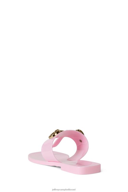 il Jeffrey Campbell קצת סנדלים נשים ורוד מבריק NN6N6133