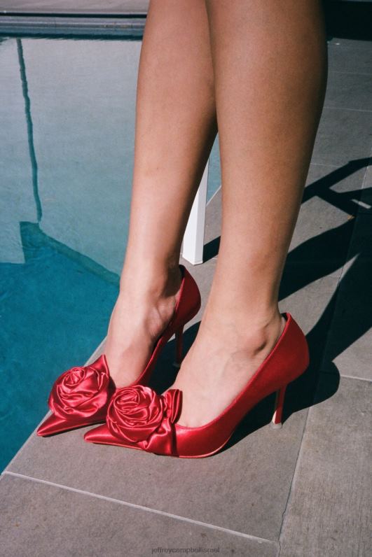 il Jeffrey Campbell לה-פלור משאבת עקב נשים שילוב אדום כחול NN6N61344