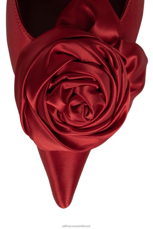 il Jeffrey Campbell לה-פלור משאבת עקב נשים סאטן אדום NN6N61348