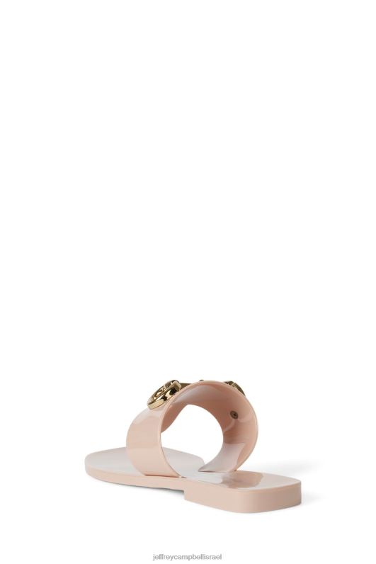 il Jeffrey Campbell קצת סנדלים נשים מבריק טבעי NN6N6135