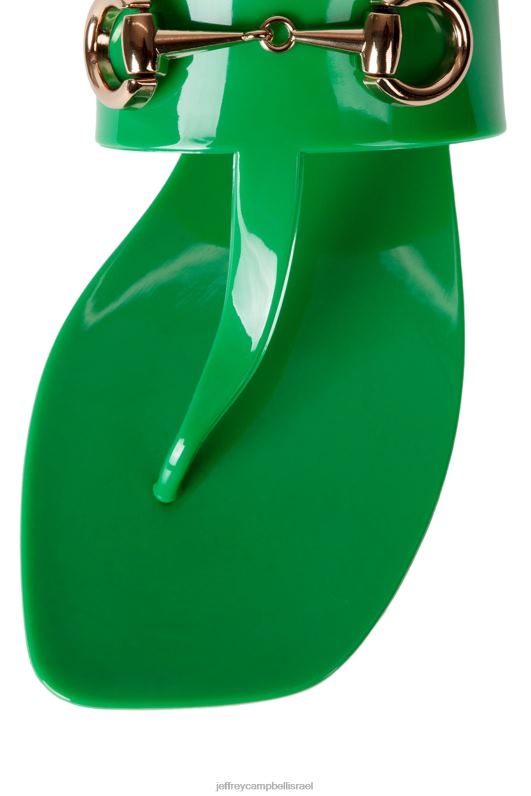 il Jeffrey Campbell קצת סנדלים נשים ירוק מבריק NN6N6137