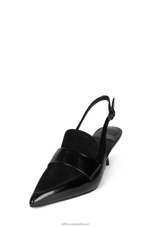 il Jeffrey Campbell סִפְרוּת משאבת עקב נשים משולבת קופסה שחורה NN6N61389