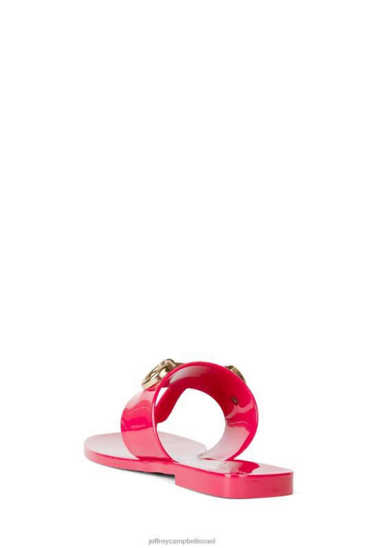 il Jeffrey Campbell קצת סנדלים נשים אדום מבריק NN6N6138