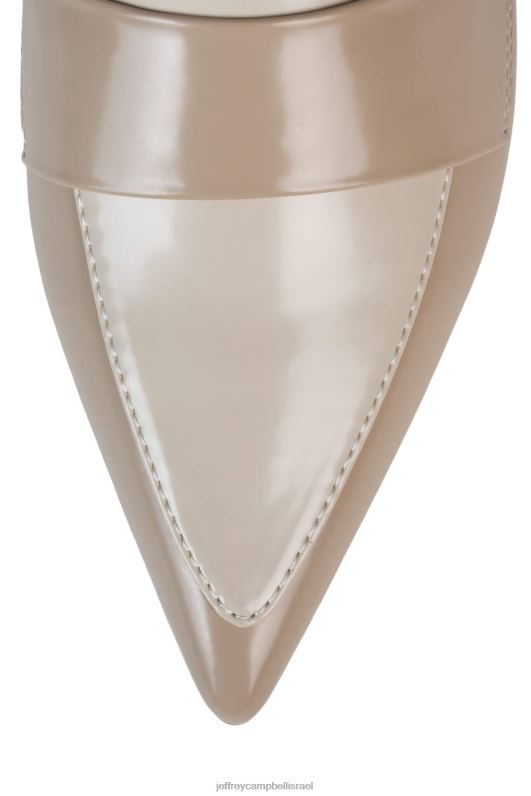 il Jeffrey Campbell סִפְרוּת משאבת עקב נשים קופסת שמנת בז' NN6N61390