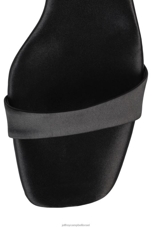 il Jeffrey Campbell רוזנה סנדל עם עקבים נשים מולטי סאטן שחור NN6N61423