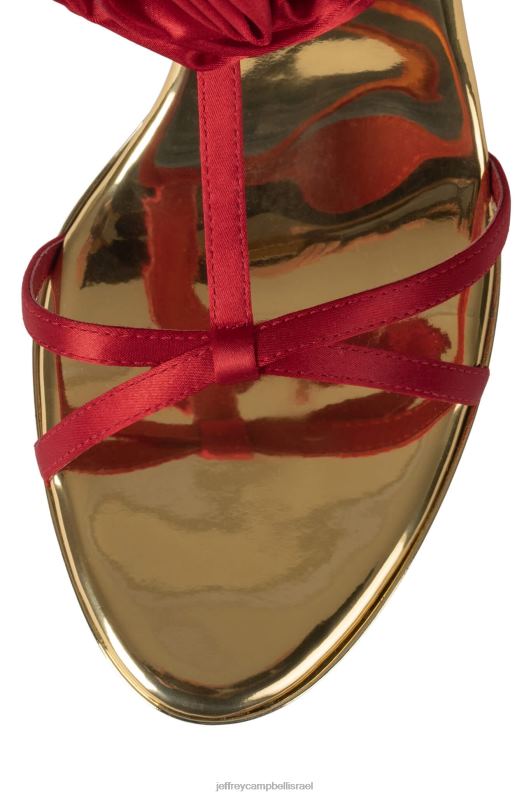 il Jeffrey Campbell קמליה סנדל עם עקבים נשים זהב אדום NN6N61432