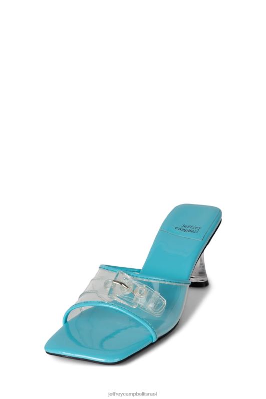 il Jeffrey Campbell להדק את סנדל עם עקבים נשים אקווה שקוף NN6N61442