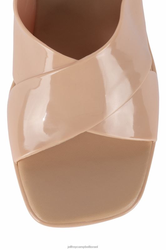 il Jeffrey Campbell מסטיק סנדל פלטפורמה נשים עירום מבריק NN6N6146