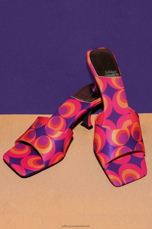 il Jeffrey Campbell מר גדול סנדל עם עקבים נשים אדום כחול מולטי NN6N61478