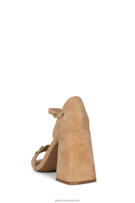 il Jeffrey Campbell כוכב פופ-ב סנדל עם עקבים נשים זהב זמש טבעי NN6N61481