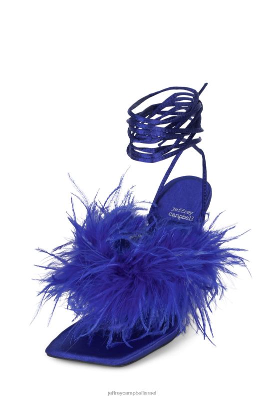 il Jeffrey Campbell עֲדִינוּת סנדל עם עקבים נשים כסף כחול NN6N61504