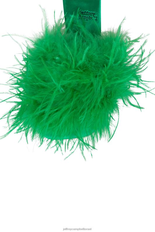 il Jeffrey Campbell נֶהָג סנדל עם עקבים נשים ירוק בהיר NN6N61522