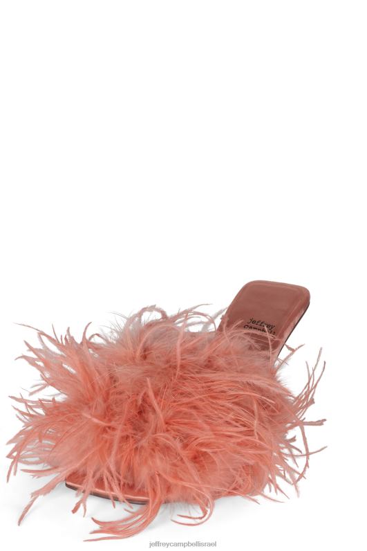il Jeffrey Campbell נֶהָג סנדל עם עקבים נשים אפרסק NN6N61523