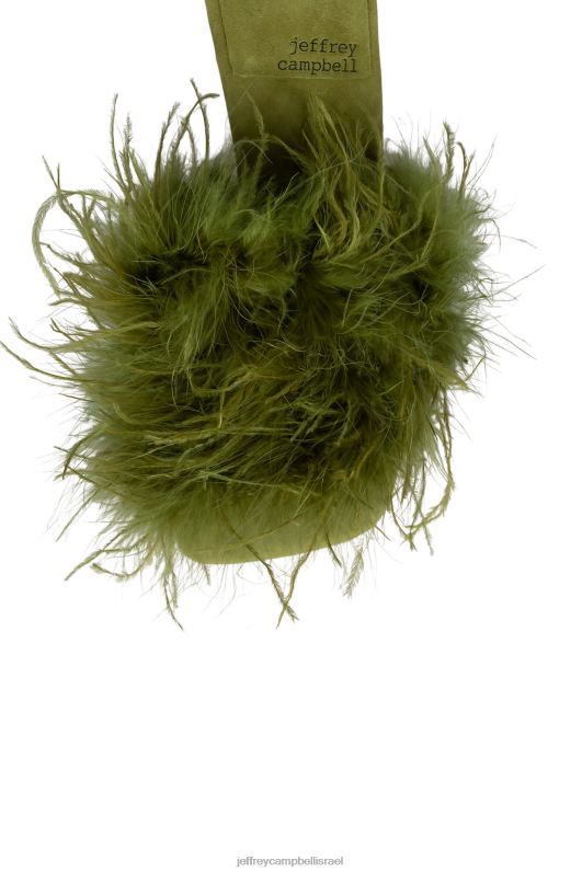 il Jeffrey Campbell נֶהָג סנדל עם עקבים נשים זית NN6N61539