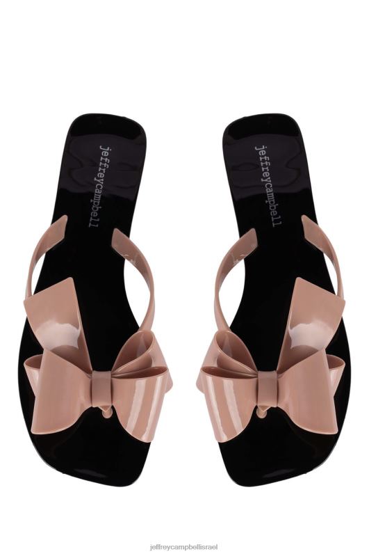 il Jeffrey Campbell מְתַקתַק סנדלים נשים סומק מבריק שחור מבריק NN6N6153