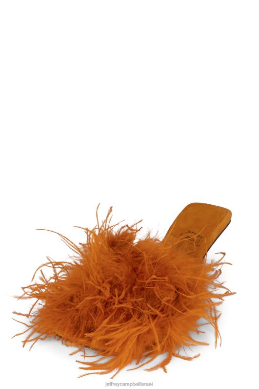 il Jeffrey Campbell נֶהָג סנדל עם עקבים נשים תפוז NN6N61545