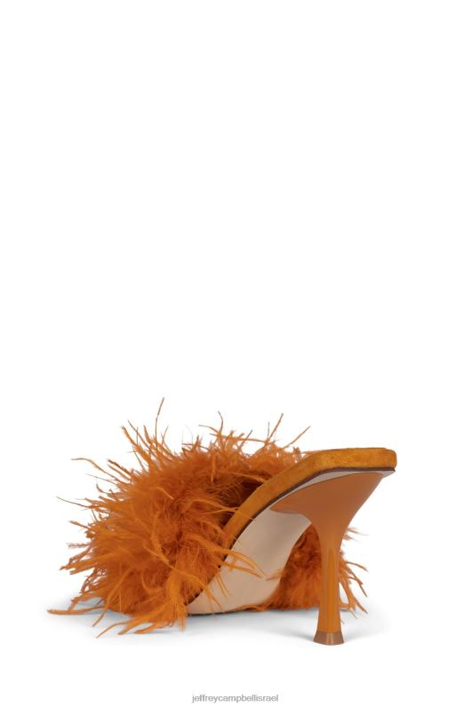 il Jeffrey Campbell נֶהָג סנדל עם עקבים נשים תפוז NN6N61545