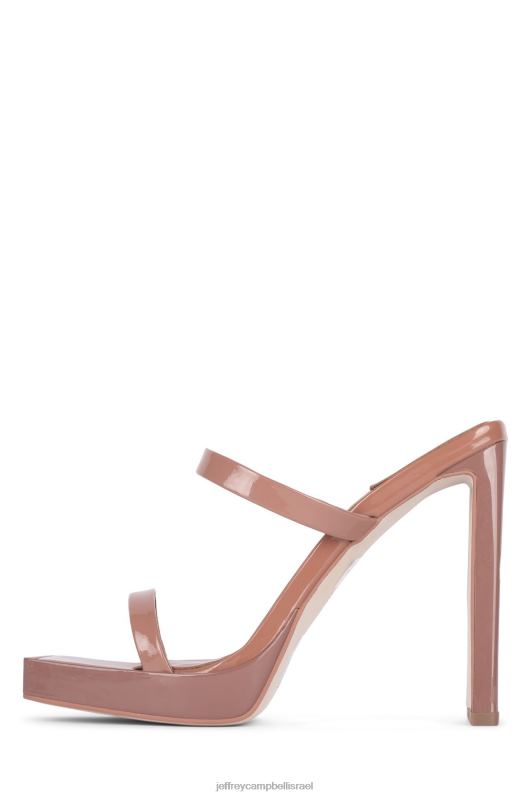 il Jeffrey Campbell פְּעַלתָן סנדל עם עקבים נשים פטנט סומק מאובק NN6N61556