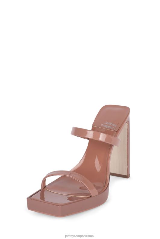 il Jeffrey Campbell פְּעַלתָן סנדל עם עקבים נשים פטנט סומק מאובק NN6N61556