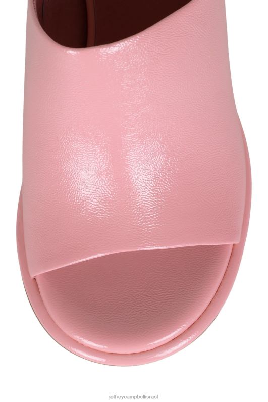 il Jeffrey Campbell משתמע סנדל עם עקבים נשים פטנט ורוד קרינקל NN6N61561