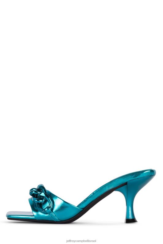 il Jeffrey Campbell מר-ביג-צ' סנדל עם עקבים נשים משולבת כחול NN6N61576