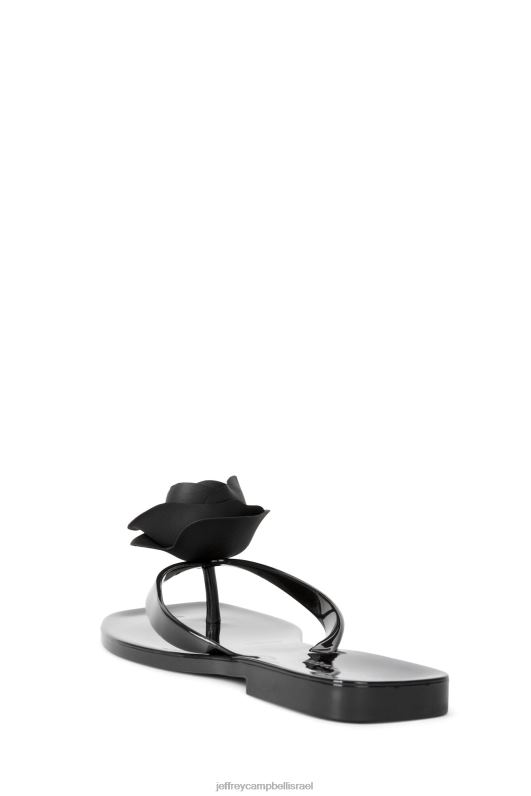 il Jeffrey Campbell כל כך מתוק סנדלים נשים שחור מבריק NN6N6157