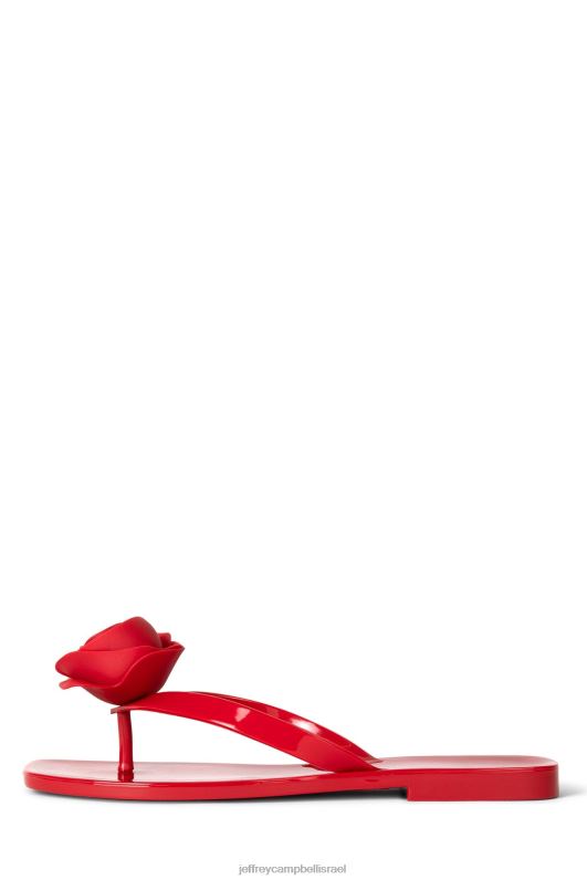il Jeffrey Campbell כל כך מתוק סנדלים נשים אדום מבריק NN6N6159
