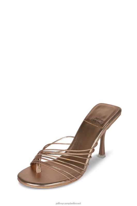 il Jeffrey Campbell אננויט סנדל עם עקבים נשים משולבת זהב ורוד NN6N61593