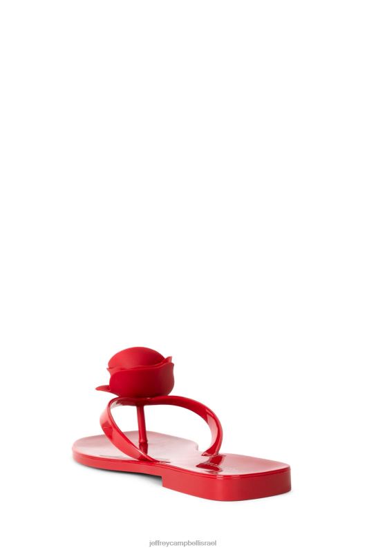il Jeffrey Campbell כל כך מתוק סנדלים נשים אדום מבריק NN6N6159
