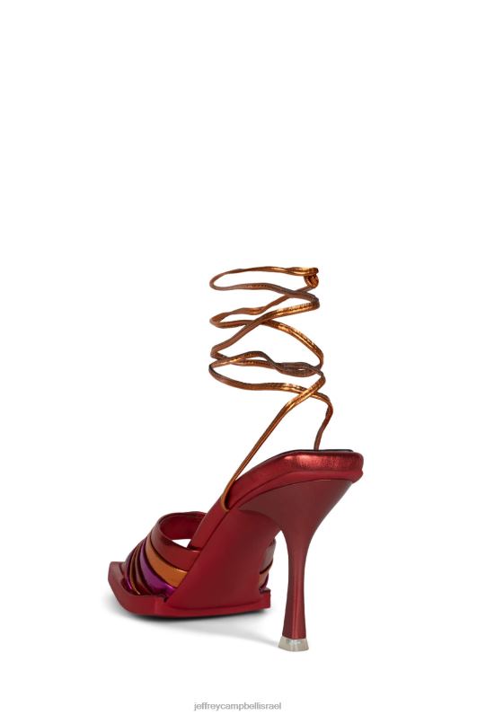 il Jeffrey Campbell נשא סנדל עם עקבים נשים מולטי מתכתי בהיר NN6N61606