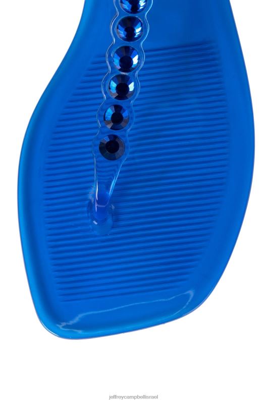il Jeffrey Campbell ג'מין סנדלים נשים כחול מבריק NN6N6160