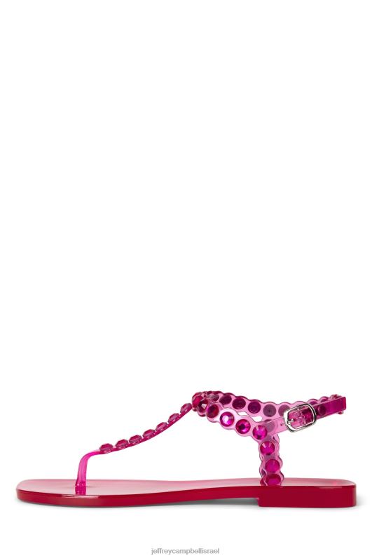 il Jeffrey Campbell ג'מין סנדלים נשים פוקסיה מבריק NN6N6161