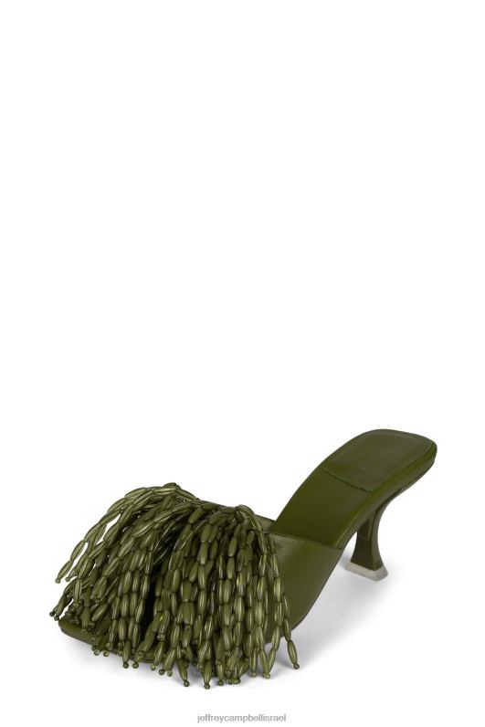 il Jeffrey Campbell מר-ביג-פום סנדל עם עקבים נשים זית NN6N61612