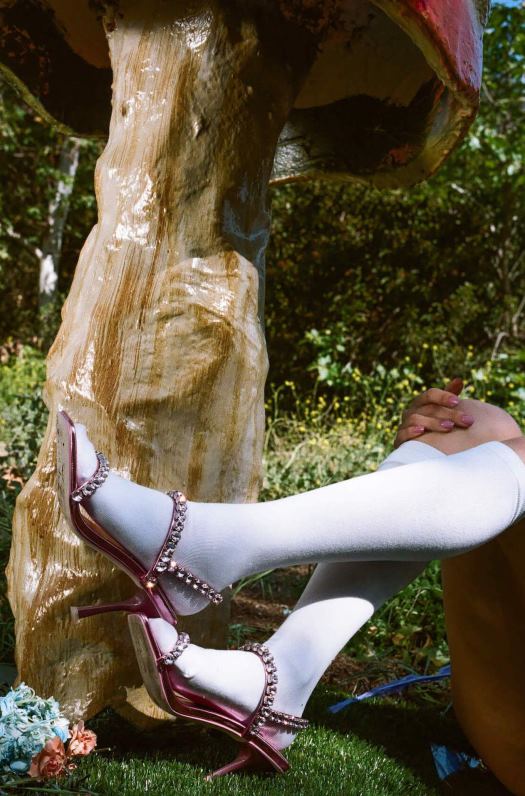 il Jeffrey Campbell קדושים סנדל עם עקבים נשים ירוק מתכתי ירוק NN6N61622